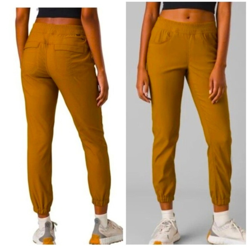 prAna Halle E-Waist Jogger II Womens 4 Antique Bronze Hiking Travel Pants NWT